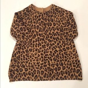 Gap leopard dress 💕